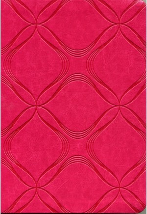 Biblia de promesas. Letra grande. 2 tonos. Rosado - RVR60