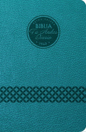 Biblia tu andar diario. 2 tonos. Azul - RVR60