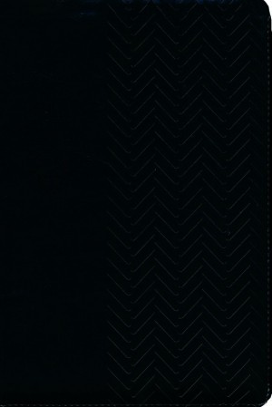 Biblia de promesas. Letra grande. 2 tonos. Negro. Cremallera - RVR60