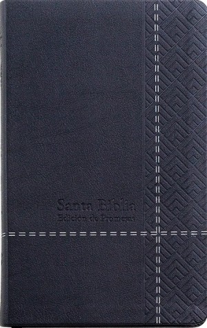 Biblia de promesas. Manual. Letra grande. 2 tonos. Negro. Índice - RVR60