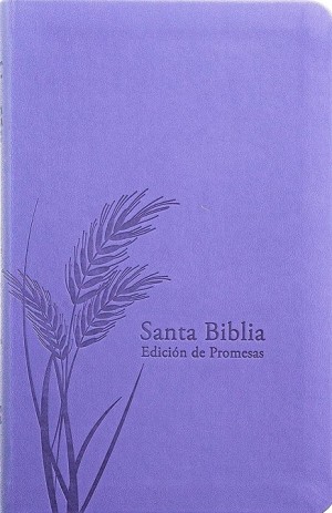 Biblia de promesas. Manual. Letra grande. 2 tonos. Lavanda. Índice - RVR60