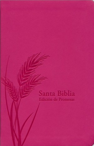 Biblia de promesas. Manual. Letra grande. 2 tonos. Fucsia. Índice - RVR60