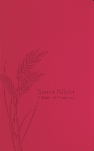 Biblia de promesas. Manual. Letra grande. 2 tonos. Fucsia. Cremallera - RVR60