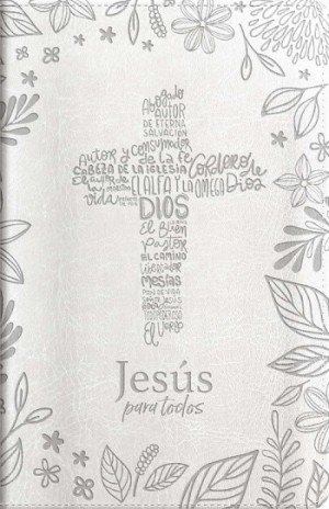 Biblia de promesas. Manual. Letra grande. Edición Jesús para todos. 2 tonos. Marfíl. Índice - RVR60