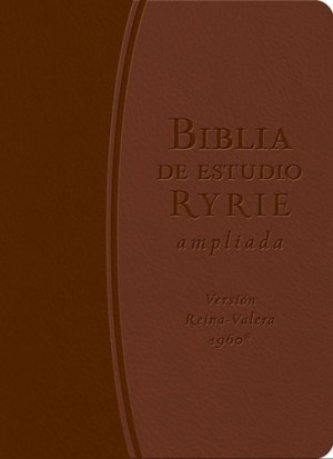 Biblia de estudio Ryrie. 2 tonos. Marrón - RVR60