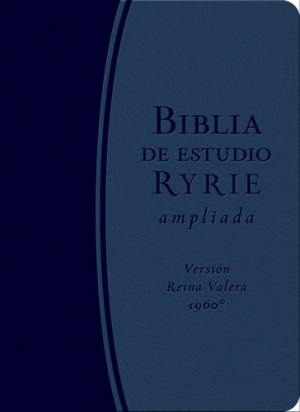 Biblia de estudio Ryrie. 2 tonos. Azul - RVR60