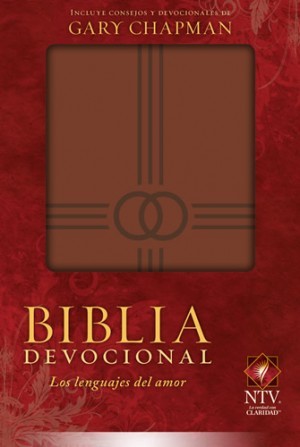 Biblia devocional los lenguajes del amor. 2 tonos. Marrón - NTV