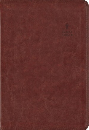 Biblia serie 50. Manual. Letra grande. 2 tonos. Marrón - RVR60