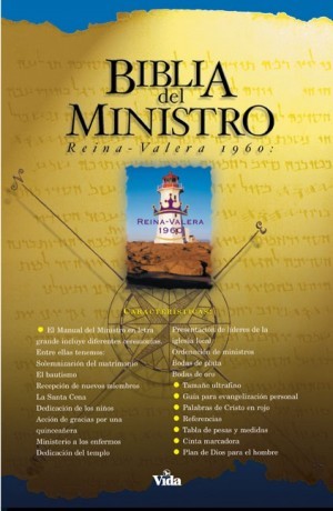 Biblia del ministro. Imitación piel. Negro. Índice - RVR60