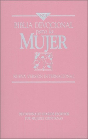 Biblia devocional para la mujer. Imitación piel. Rosa - NVI