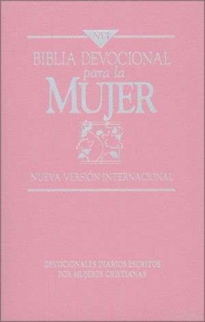 Biblia devocional para la mujer. Imitación piel. Rosa - NVI