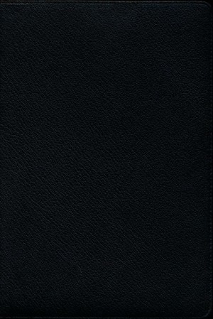 Biblia grande. Letra gigante. Colección Premier. Piel genuina de cabra. Negro - RVR60