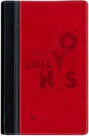 Biblia para líderes de jóvenes. 2 tonos. Rojo/negro - NVI