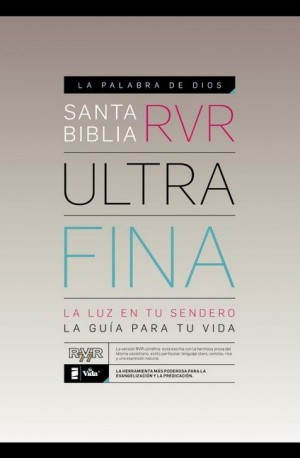 Biblia ultrafina. Imitación piel. Negro - RVR77