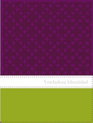 Biblia verdadera identidad. 2 tonos. Morado/verde - NVI