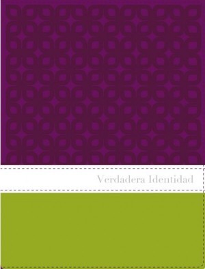 Biblia verdadera identidad. 2 tonos. Morado/verde - NVI