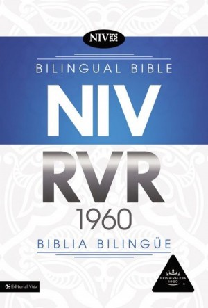 Biblia bilingüe. Imitación piel. Negro. Índice - RVR60/NIV