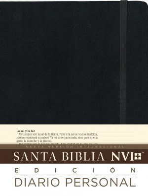 Biblia edición diario personal. Tapa dura. Negro - NVI