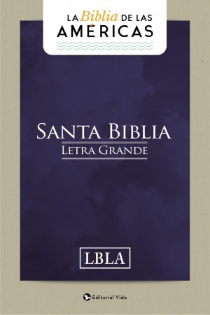 Biblia manual. Letra grande. Tapa dura - LBLA