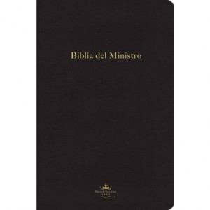 Biblia del ministro. Imitación piel. Negro - RVR60