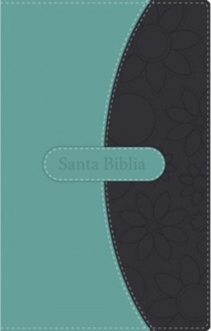 Biblia manual. Ultrafina. 2 tonos. Turquesa/gris - NVI