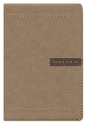 Biblia del ministro. Letra gigante. 2 tonos. Beige - NBLA