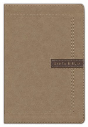 Biblia del ministro. Letra gigante. 2 tonos. Beige - NBLA