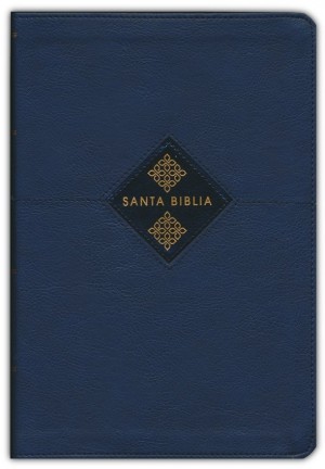 Biblia Gracia y verdad. Imitación piel. Azul marino - NBLA