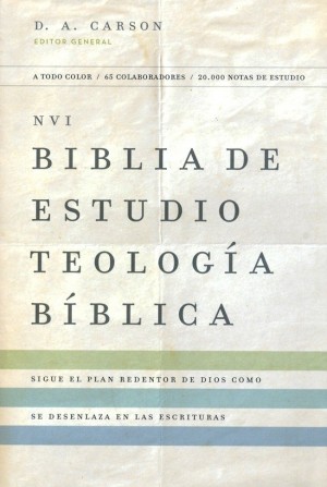 Biblia de estudio Teología bíblica. Tapa dura - NVI