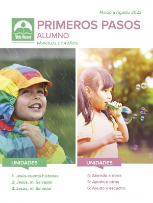 Primeros pasos. Alumno (3-4 años) - Mar./Ago. 2023