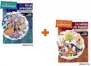 Proyecto Evangelio para niños, El. Libro de actividades. Niños menores. Semestre 1