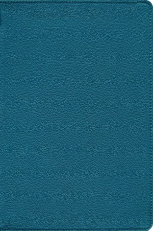 Biblia grande. Colección Deluxe. Letra grande. Piel genuina. Verde turquesa - RVR60