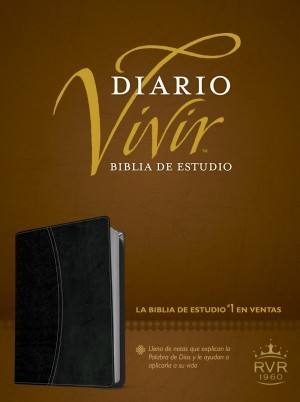 Biblia de estudio del diario vivir. 2 tonos. Negro/ónice - RVR60