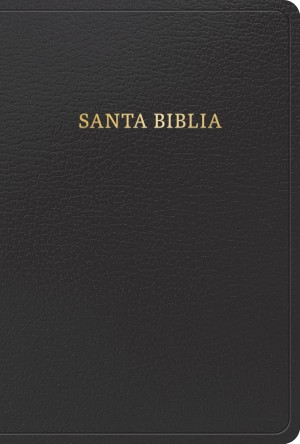 Biblia manual. Letra grande. Imitación piel. Negro. Índice - RVR60