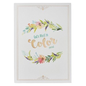 Diario Gods Word in color. 2 tonos. Flores