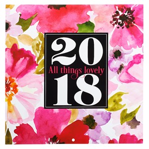 Calendario 2018 All things lovely