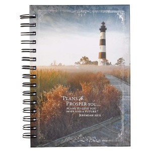 Diario Jeremías 29:11. Tapa dura. Faro. Anillado