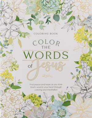 Color the Words of Jesus - Libro de colorear para adultos (inglés)