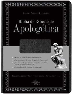 Biblia de estudio apologética. Imitación piel. Negro - RVR60