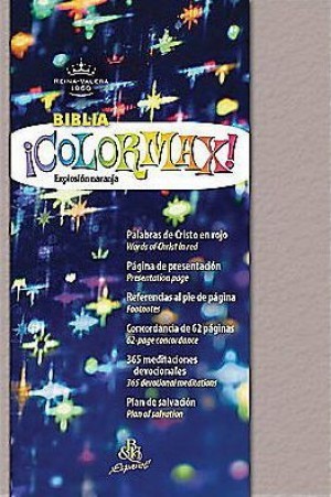 Biblia colormax. Imitación piel. Platino efervescente - RVR60