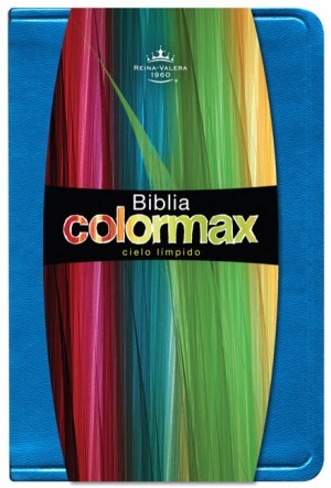 RVR 1960 Biblia Colormax, cielo iímpido imitación piel
