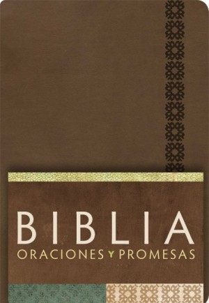 RVC Biblia Oraciones y Promesas - Canela símil piel