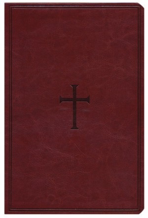 Biblia grande. Letra gigante. 2 tonos. Marrón. Índice - KJV (inglés)