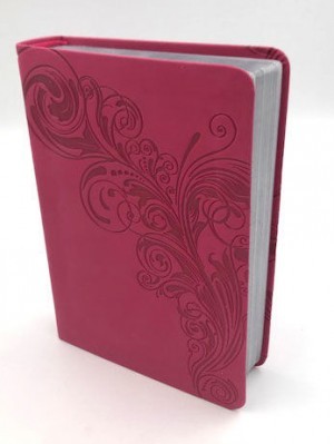 Biblia compacta referencias. Letra grande. 2 tonos. Rosa - RVR60