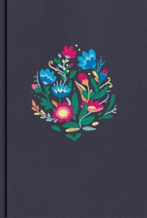 Biblia grande. Letra gigante. Tapa dura entelada. Flores - RVR60