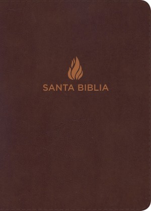 Biblia manual. Letra grande. Piel especial. Marrón - RVR60