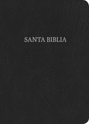 Biblia súper grande. Letra súper gigante. Piel especial. Negro - NVI