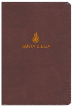 Biblia manual. Letra grande. Imitación piel. Marrón - NVI