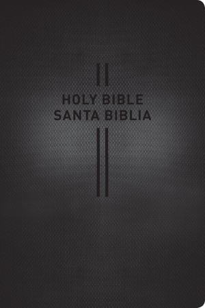 Biblia bilingüe. Grande. 2 tonos. Negro - NTV/NLT