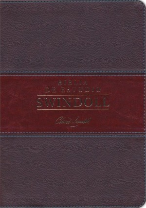 Biblia de estudio Swindoll. 2 tonos. Marrón - NTV